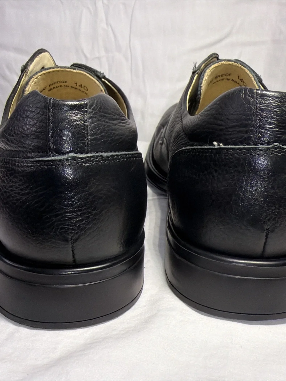 Studio Belvedere Oxford Shoes Mens 14D EEE Black Bay Bridge Shoes Leather